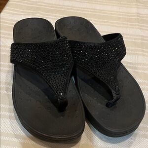 Vionic Naples Sequined Flip Flop size 10 women’s